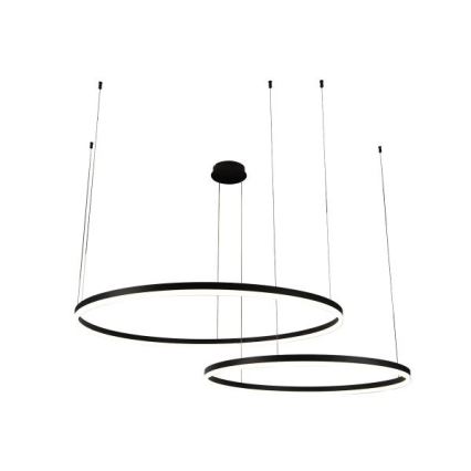 LED Prigušivi luster na sajli LED/100W/230V 3000-6500K pr. 80 cm + Daljinski upravljač