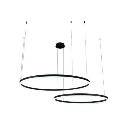 LED Prigušivi luster na sajli LED/100W/230V 3000-6500K pr. 80 cm + Daljinski upravljač