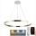 LED Prigušivi luster na sajli LED/100W/230V 3000-6500K pr. 80 cm + Daljinski upravljač