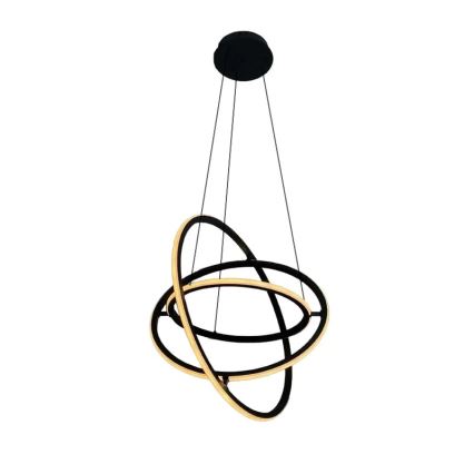 LED Prigušivi luster na sajli LED/105W/230V 3000-6500K + Daljinski upravljač
