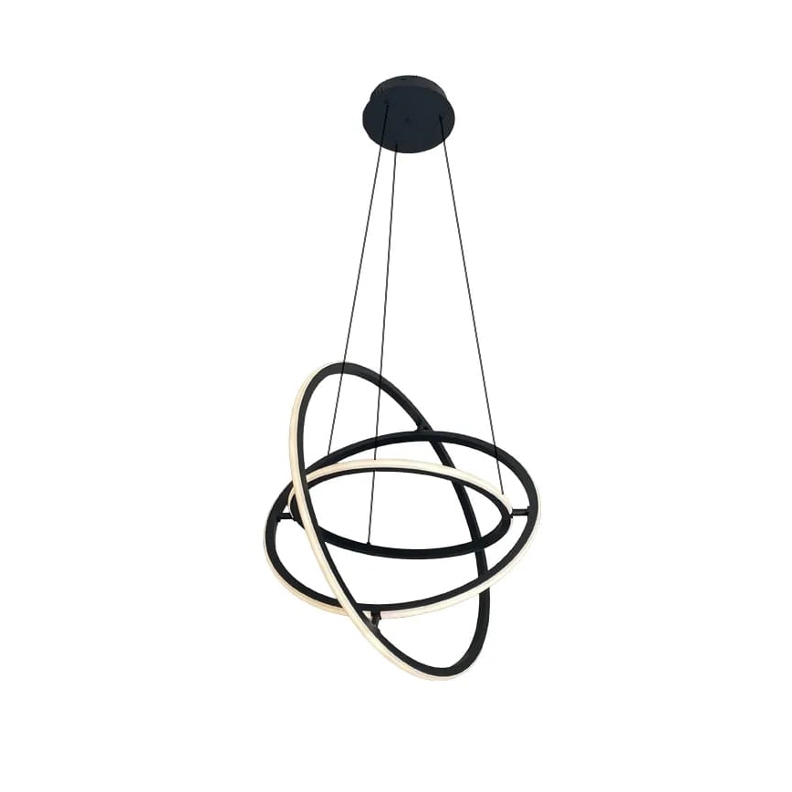 LED Prigušivi luster na sajli LED/105W/230V 3000-6500K + Daljinski upravljač