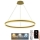 LED Prigušivi luster na sajli LED/110W/230V 3000-6500K + Daljinski upravljač