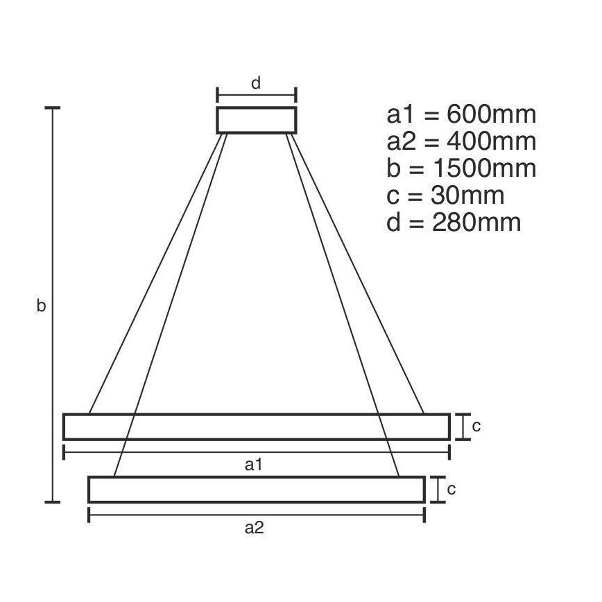 LED Prigušivi kristalni luster na sajli LED/115W/230V 3000-6500K srebrno + Daljinski upravljač
