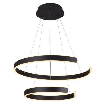 LED Prigušivi luster na sajli LED/120W/230V 3000-6500K pr. 60 cm + Daljinski upravljač