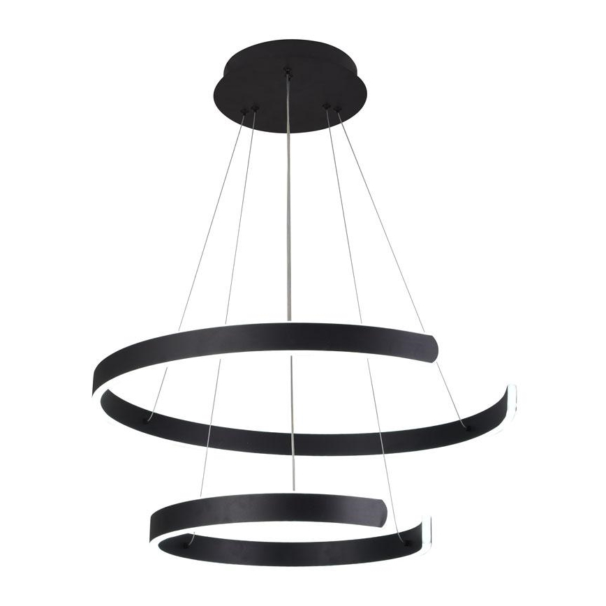 LED Prigušivi luster na sajli LED/120W/230V 3000-6500K pr. 60 cm + Daljinski upravljač