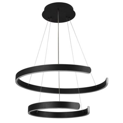 LED Prigušivi luster na sajli LED/120W/230V 3000-6500K pr. 60 cm + Daljinski upravljač