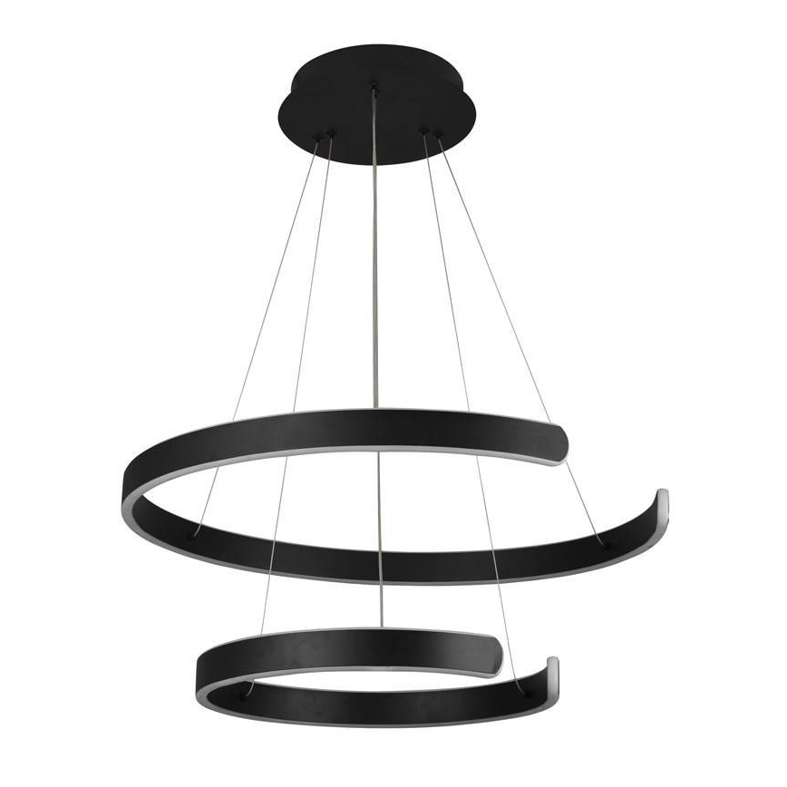 LED Prigušivi luster na sajli LED/120W/230V 3000-6500K pr. 60 cm + Daljinski upravljač