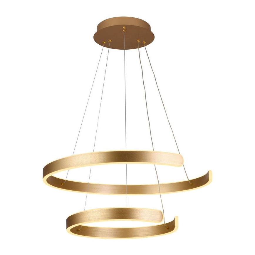 LED Prigušivi luster na sajli LED/120W/230V 3000-6500K pr. 60 cm + Daljinski upravljač