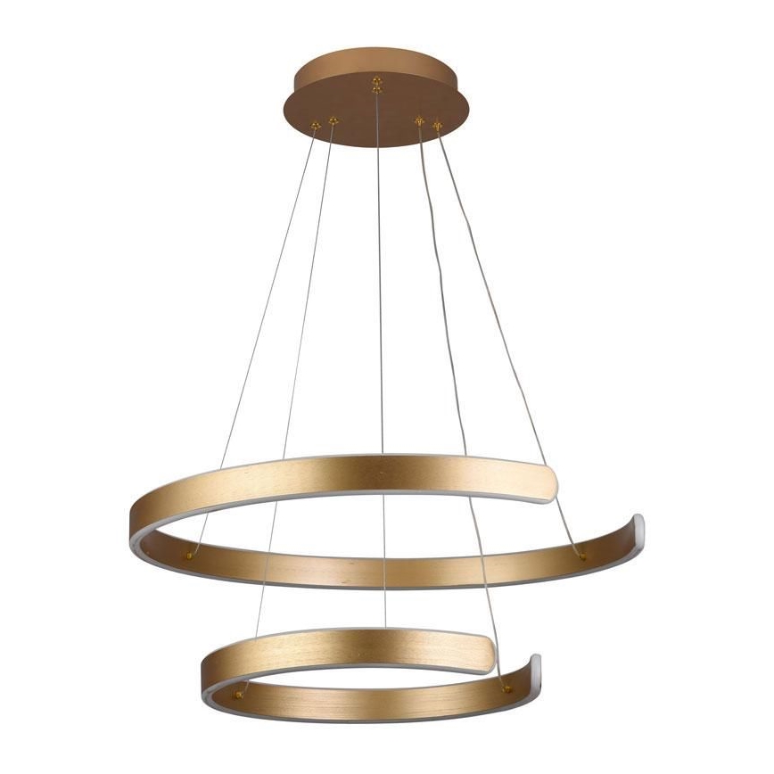 LED Prigušivi luster na sajli LED/120W/230V 3000-6500K pr. 60 cm + Daljinski upravljač