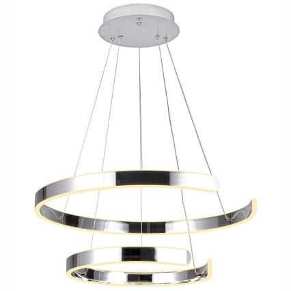 LED Prigušivi luster na sajli LED/120W/230V 3000-6500K pr. 60 cm + Daljinski upravljač
