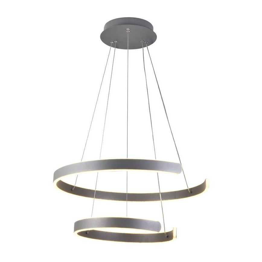 LED Prigušivi luster na sajli LED/120W/230V 3000-6500K pr. 60 cm + Daljinski upravljač