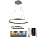 LED Prigušivi luster na sajli LED/120W/230V 3000-6500K pr. 60 cm + Daljinski upravljač