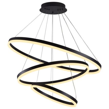 LED Prigušivi luster na sajli LED/125W/230V 3000-6500K pr. 80 cm + Daljinski upravljač