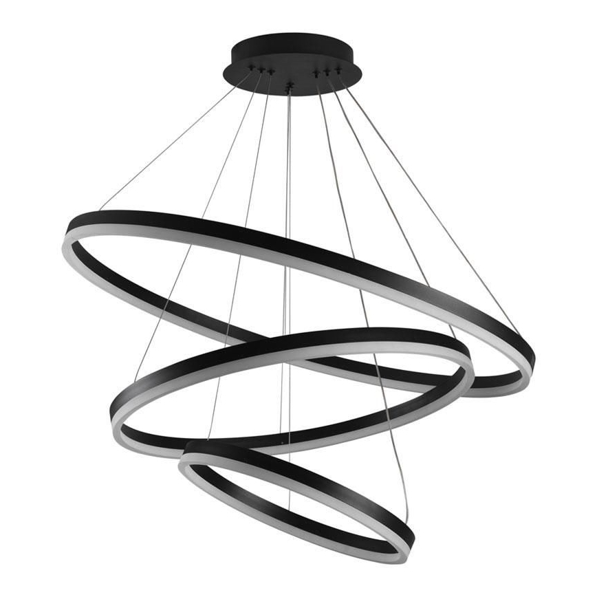 LED Prigušivi luster na sajli LED/125W/230V 3000-6500K pr. 80 cm + Daljinski upravljač