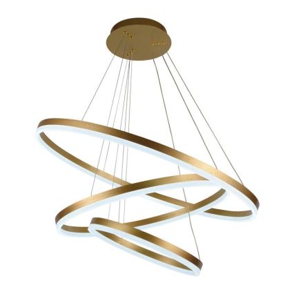 LED Prigušivi luster na sajli LED/125W/230V 3000-6500K pr. 80 cm + Daljinski upravljač