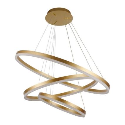 LED Prigušivi luster na sajli LED/125W/230V 3000-6500K pr. 80 cm + Daljinski upravljač