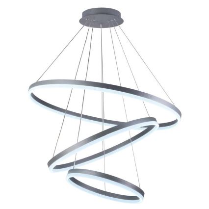 LED Prigušivi luster na sajli LED/125W/230V 3000-6500K pr. 80 cm + Daljinski upravljač