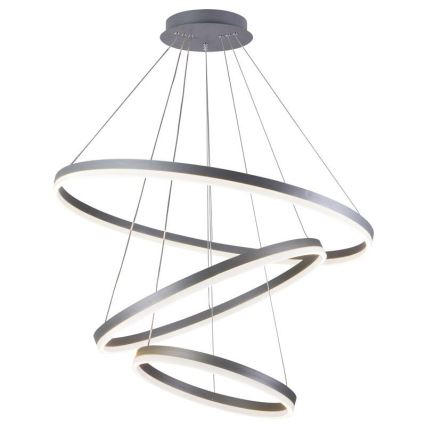 LED Prigušivi luster na sajli LED/125W/230V 3000-6500K pr. 80 cm + Daljinski upravljač