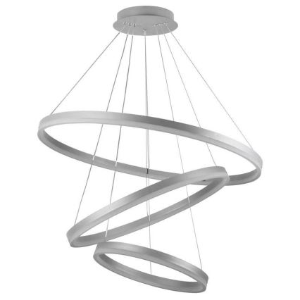 LED Prigušivi luster na sajli LED/125W/230V 3000-6500K pr. 80 cm + Daljinski upravljač