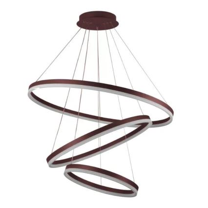 LED Prigušivi luster na sajli LED/125W/230V 3000-6500K + Daljinski upravljač