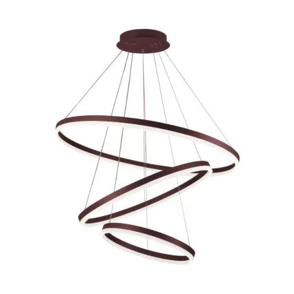 LED Prigušivi luster na sajli LED/125W/230V 3000-6500K + Daljinski upravljač