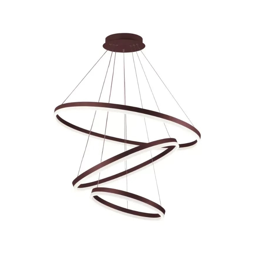 LED Prigušivi luster na sajli LED/125W/230V 3000-6500K + Daljinski upravljač