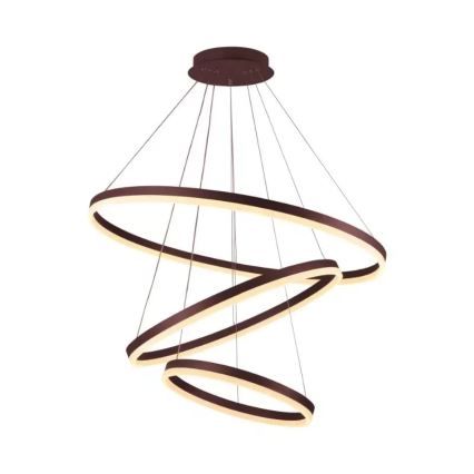 LED Prigušivi luster na sajli LED/125W/230V 3000-6500K + Daljinski upravljač