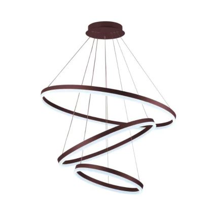 LED Prigušivi luster na sajli LED/125W/230V 3000-6500K + Daljinski upravljač