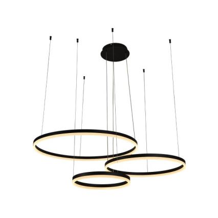 LED Prigušivi luster na sajli LED/125W/230V 3000-6500K pr. 80 cm + Daljinski upravljač