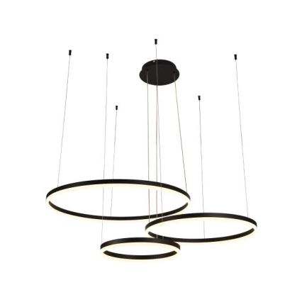 LED Prigušivi luster na sajli LED/125W/230V 3000-6500K pr. 80 cm + Daljinski upravljač