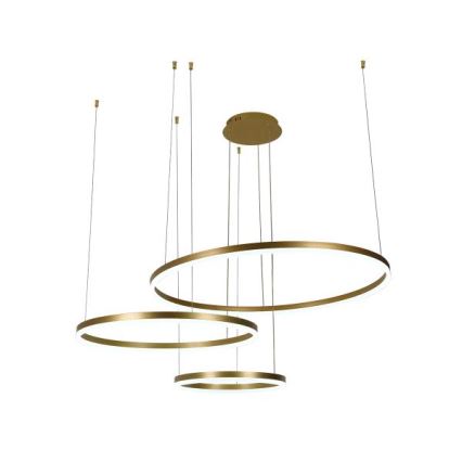 LED Prigušivi luster na sajli LED/125W/230V 3000-6500K pr. 80 cm + Daljinski upravljač