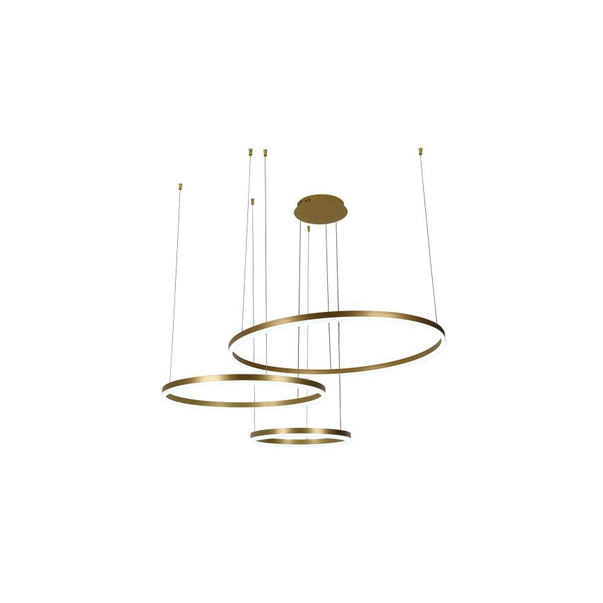 LED Prigušivi luster na sajli LED/125W/230V 3000-6500K pr. 80 cm + Daljinski upravljač