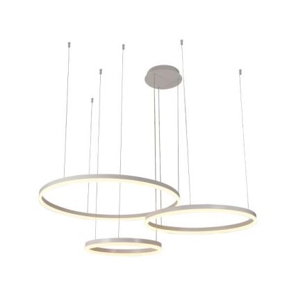 LED Prigušivi luster na sajli LED/125W/230V 3000-6500K pr. 80 cm + Daljinski upravljač
