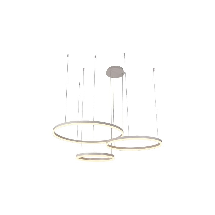 LED Prigušivi luster na sajli LED/125W/230V 3000-6500K pr. 80 cm + Daljinski upravljač