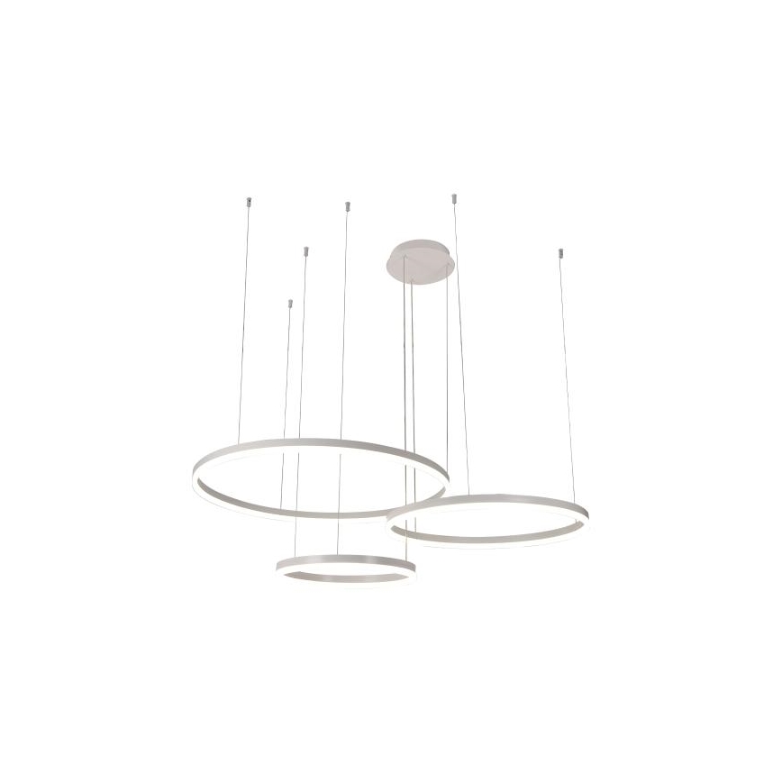 LED Prigušivi luster na sajli LED/125W/230V 3000-6500K pr. 80 cm + Daljinski upravljač