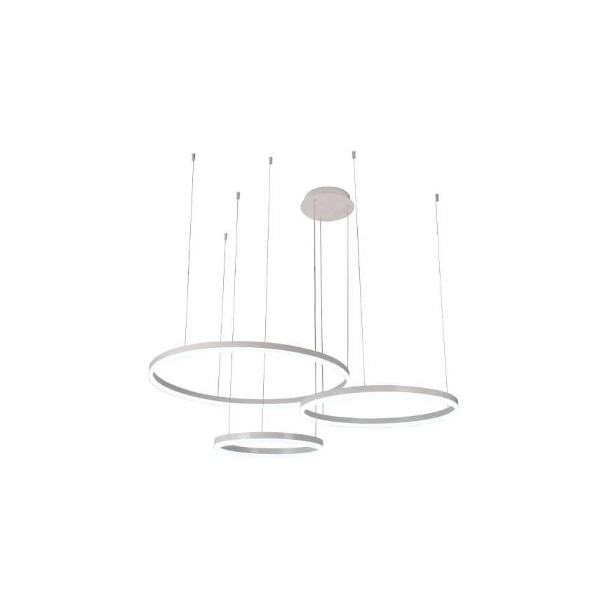 LED Prigušivi luster na sajli LED/125W/230V 3000-6500K pr. 80 cm + Daljinski upravljač
