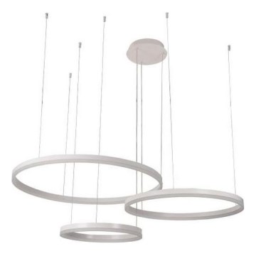 LED Prigušivi luster na sajli LED/125W/230V 3000-6500K pr. 80 cm + Daljinski upravljač