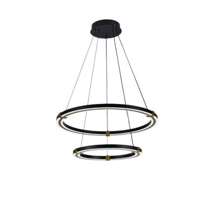 LED Prigušivi luster na sajli LED/130W/230V 3000-6500K + Daljinski upravljač
