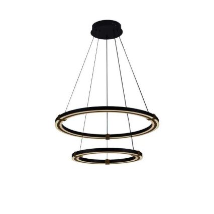 LED Prigušivi luster na sajli LED/130W/230V 3000-6500K + Daljinski upravljač