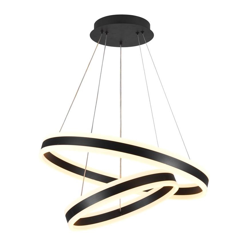 LED Prigušivi luster na sajli LED/135W/230V 3000-6500K + daljinski upravljač