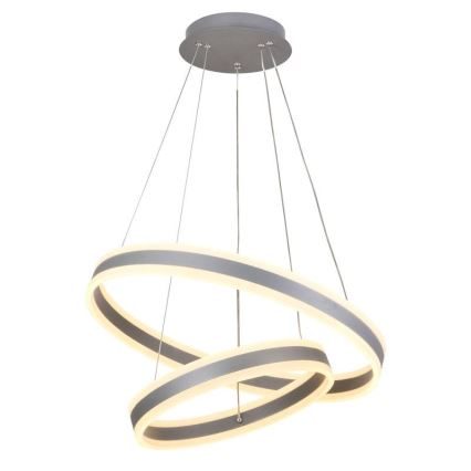 LED Prigušivi luster na sajli LED/135W/230V 3000-6500K pr. 60 cm + Daljinski upravljač
