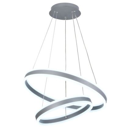 LED Prigušivi luster na sajli LED/135W/230V 3000-6500K pr. 60 cm + Daljinski upravljač