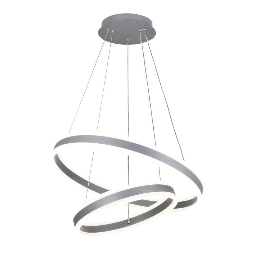 LED Prigušivi luster na sajli LED/135W/230V 3000-6500K pr. 60 cm + Daljinski upravljač