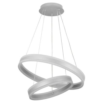 LED Prigušivi luster na sajli LED/135W/230V 3000-6500K pr. 60 cm + Daljinski upravljač