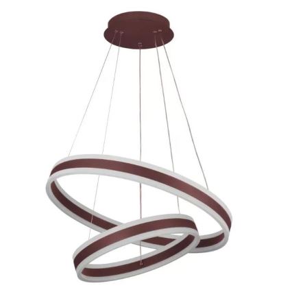 LED Prigušivi luster na sajli LED/135W/230V 3000-6500K pr. 60 cm + Daljinski upravljač