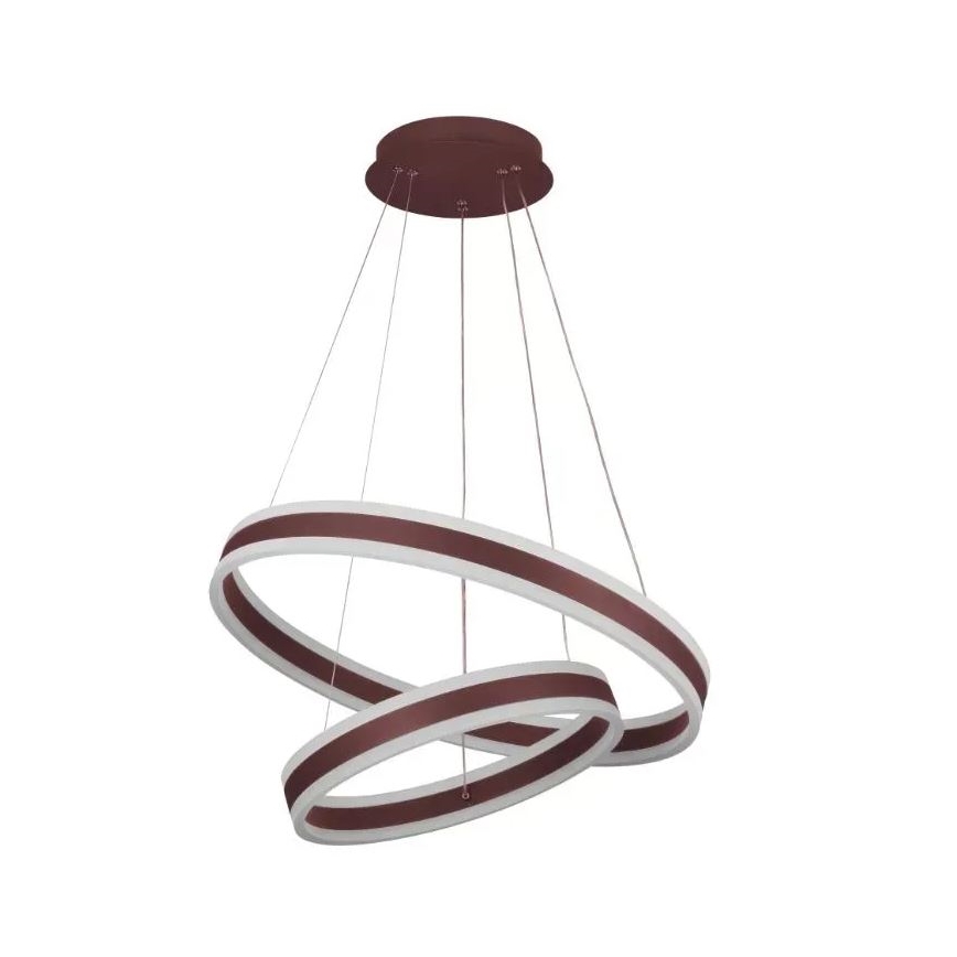 LED Prigušivi luster na sajli LED/135W/230V 3000-6500K pr. 60 cm + Daljinski upravljač