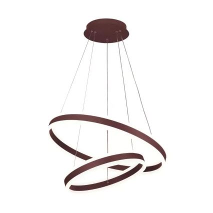 LED Prigušivi luster na sajli LED/135W/230V 3000-6500K pr. 60 cm + Daljinski upravljač