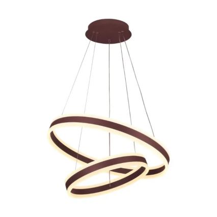 LED Prigušivi luster na sajli LED/135W/230V 3000-6500K pr. 60 cm + Daljinski upravljač