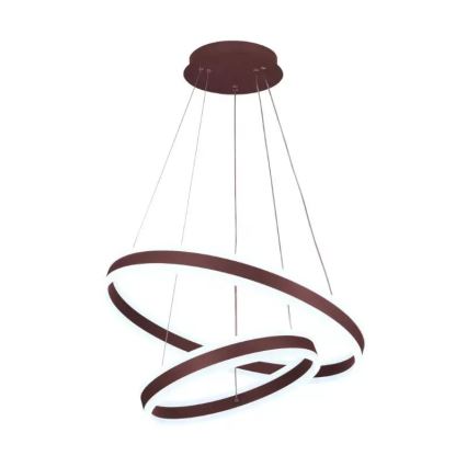 LED Prigušivi luster na sajli LED/135W/230V 3000-6500K pr. 60 cm + Daljinski upravljač