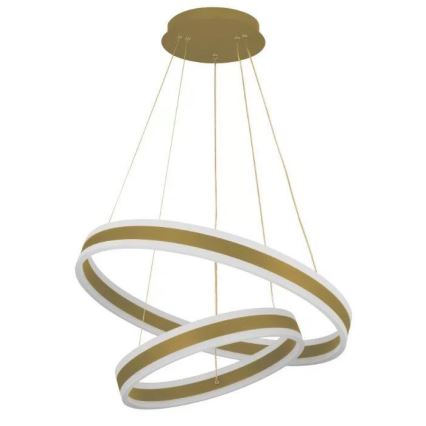 LED Prigušivi luster na sajli LED/135W/230V 3000-6500K + Daljinski upravljač